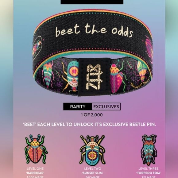 ZOX "BEET THE ODDS" #993 OF 1000 MADE ZOTD W MAGNET & WRISTBAND - Picture 6 of 12